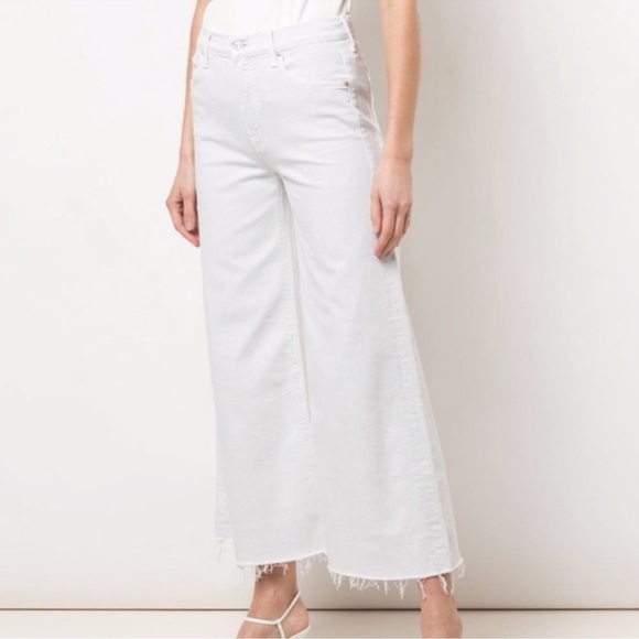 MOTHER Superior The Undercover Ankle Fray Jean - Picture 2 of 15